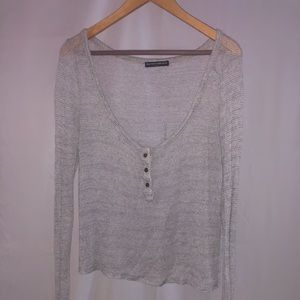 Brandy Melville Button-Up Sweater